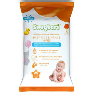 Snugberi Probiotic Baby Wipes 25's